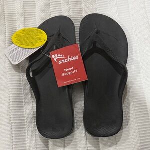 Archies Women's Black Sandals